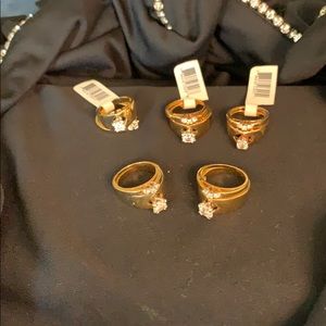 Wedding sets: One in bag w/tag,others without bag